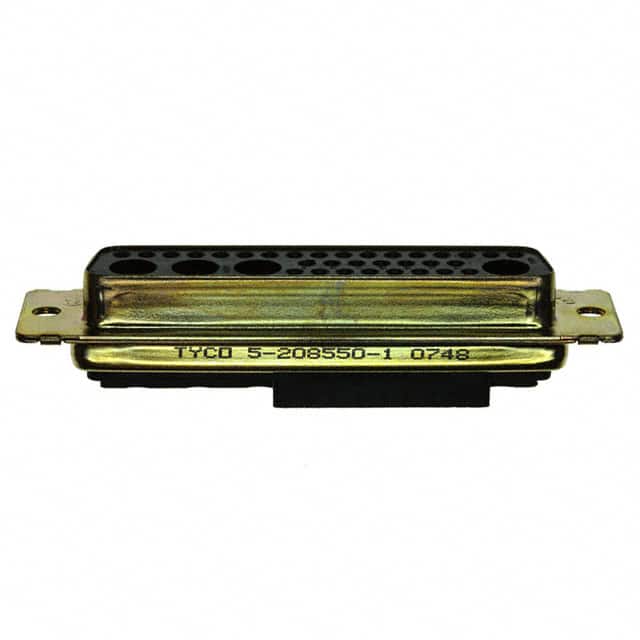 5-208550-1 TE Connectivity Aerospace, Defense and Marine  Carcasas de conector D-Sub en forma de D